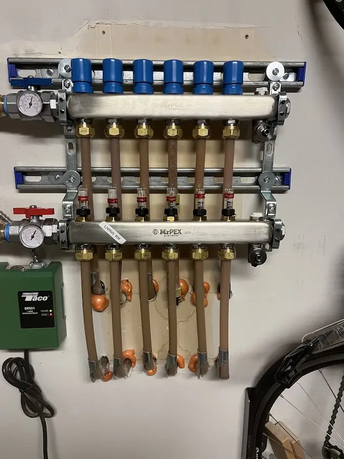 Plumber performing Leak Detection at a residential property in Leawood